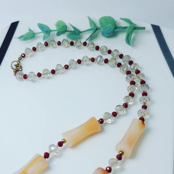 Carnelian necklace - Picture 3 of 4